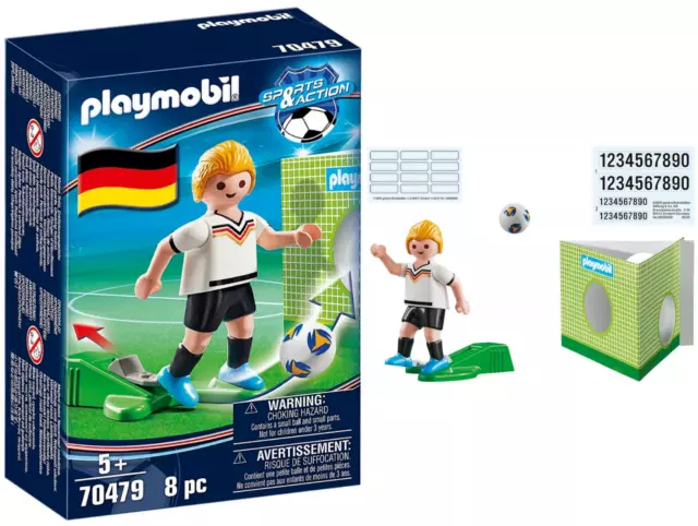 Playmobil Football - Joueur de l'équipe nationale allemande — Juguetesland