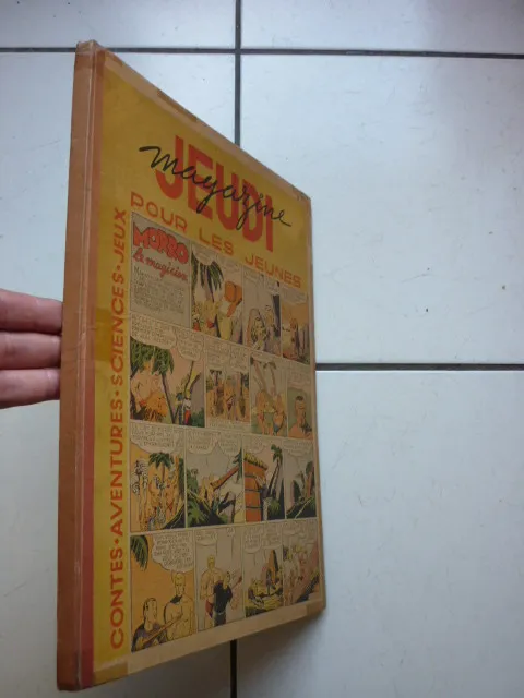 Reliure  Jeudi  Magazine     ( Num  32 A 50  )   1947