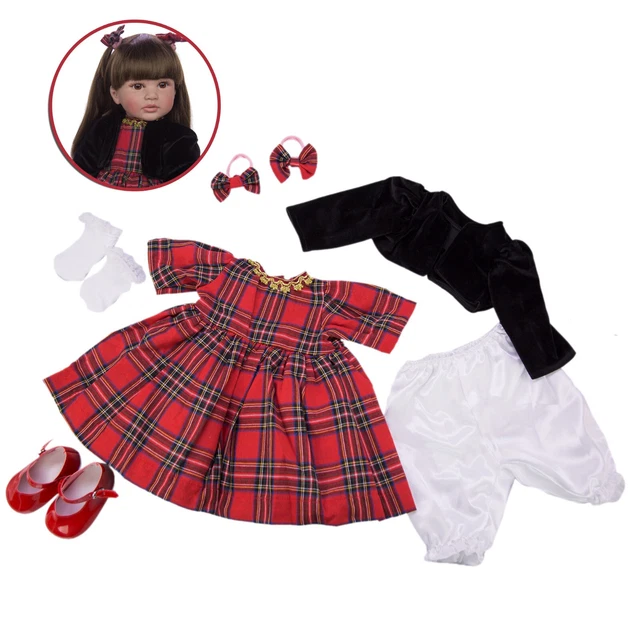 Reborn Dolls Clothes Accessory New Reborn Babies Clothing Suit for 22-25'' Baby