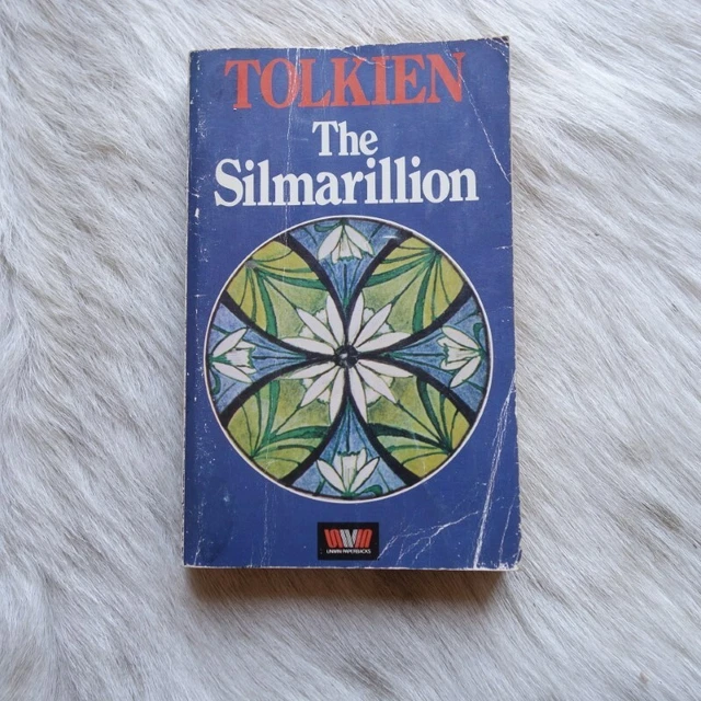 VINTAGE J.R.R. TOLKIEN The Silmarillion 1979 Vintage Fantasy Novel JRR ...