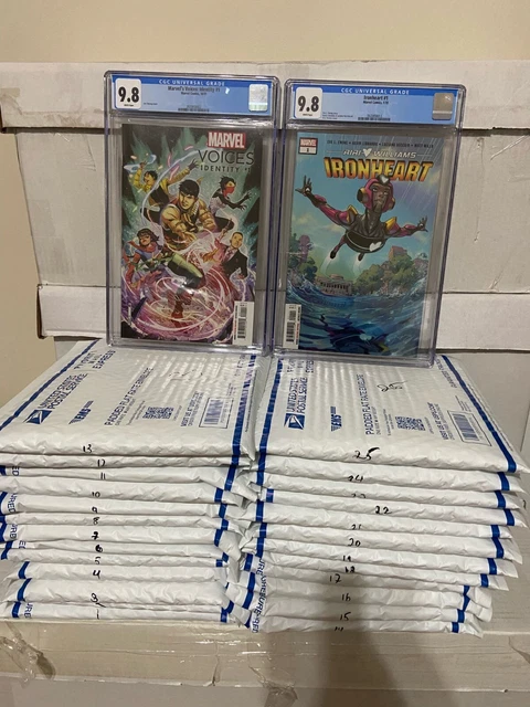 Comic Book Grab bags 5 Comics for $10 Chance To Get CGC 9.8
