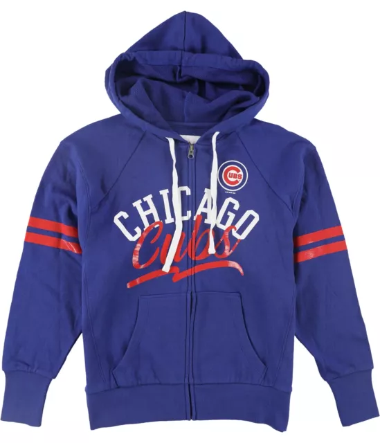 G-III Sports Damen Chicago Cubs Kapuze Sweatshirt, Blau, M