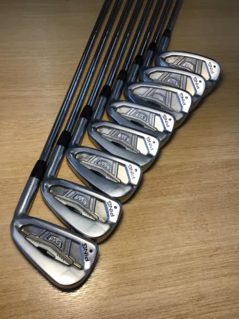 PING S56 Irons 3 - PW Stiff Blue Dot Brand New Grips Great Condition