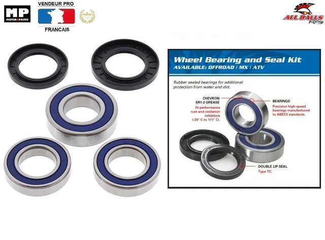 Kit Roulements De Roue Koyo Pour Suzuki Hayabusa GSXR1300 1999-2007 - Avant Et Arrière
