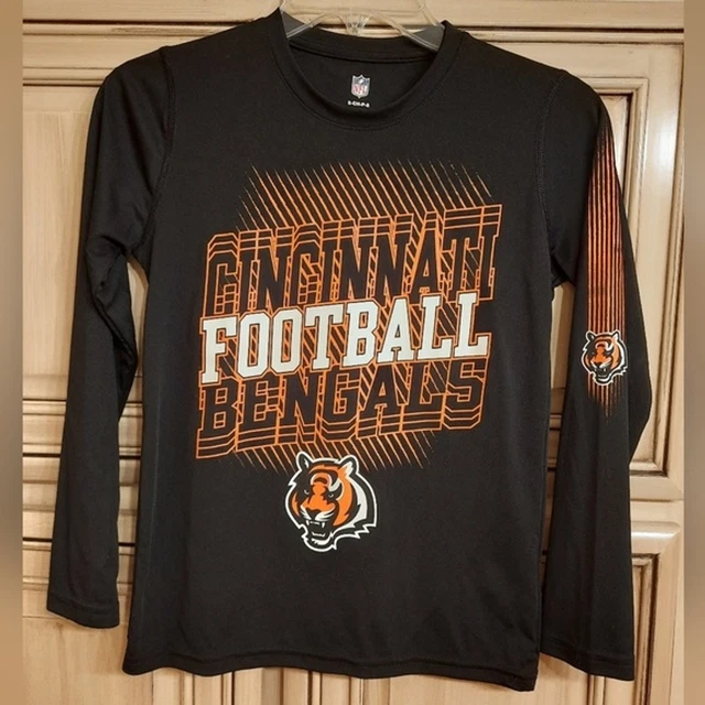 Cincinnati Bengals Long Sleeve Shirt SMALL - S - NFL