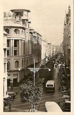 Cp Photo Maroc Casablanca Boulevard De La Gare