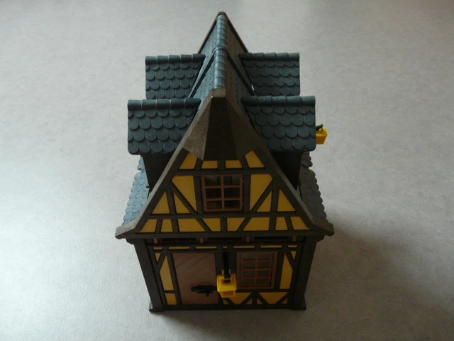 Accessoire Playmobil Lanterne Pour Château Moyen Âge Ou Boulangerie - Occasion