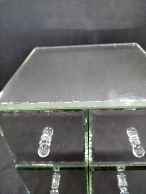 Laura Ashley Large Mirrored Jewellery Box Venetian style. 2