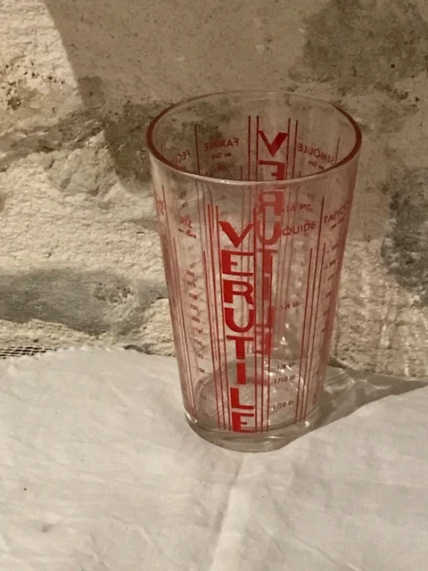Ancien Verre gradué Doseur Mesure MOUGIN
