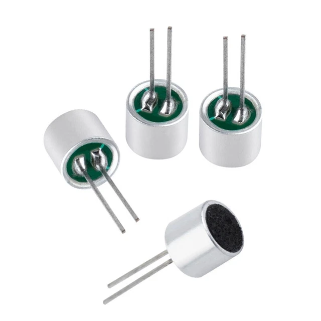 100Pcs/Pack 6050 Electret Condenser Microphone Omnidirectional Pick Up Mics