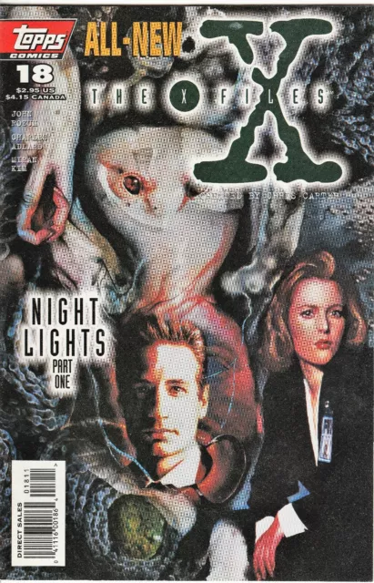THE X-FILES TOPPS Comic - VOLUME 1 ISSUE 18 - JUNE 1996