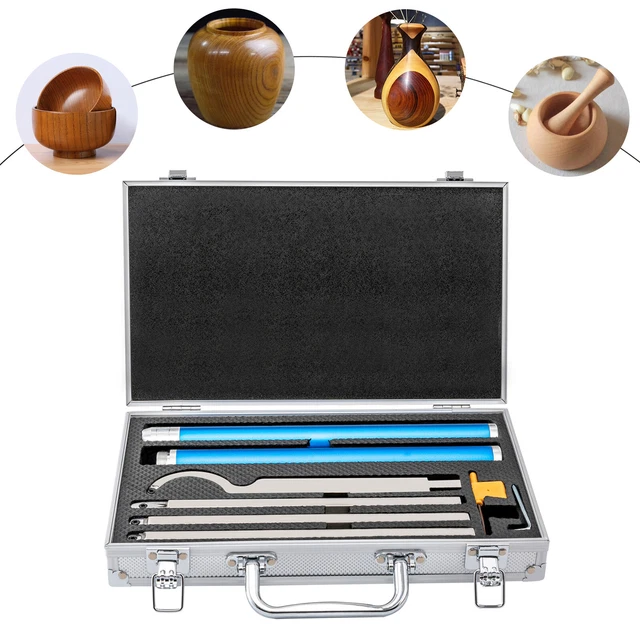 8PCS Hartmetall Einsätze Gekippt Drehmaschine Drehen Tool für Holz Verarbeitung