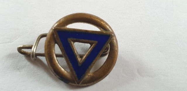 Épinglette Hamburger SV – Vintage émaillée, Allemagne, Pin's Football Long Format