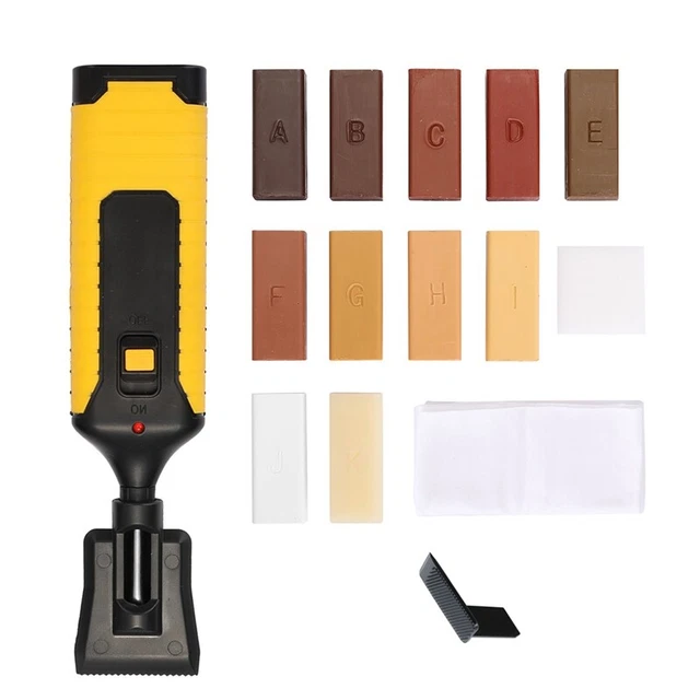 Laminat-Reparatur-Set, Wachssystem, Boden-Arbeitsplatte, Stabiles GehäUse,  M3Z7
