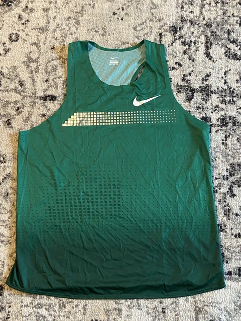 NEW NIKE PRO Elite 2019 Distance Singlet Size Medium Blue 
