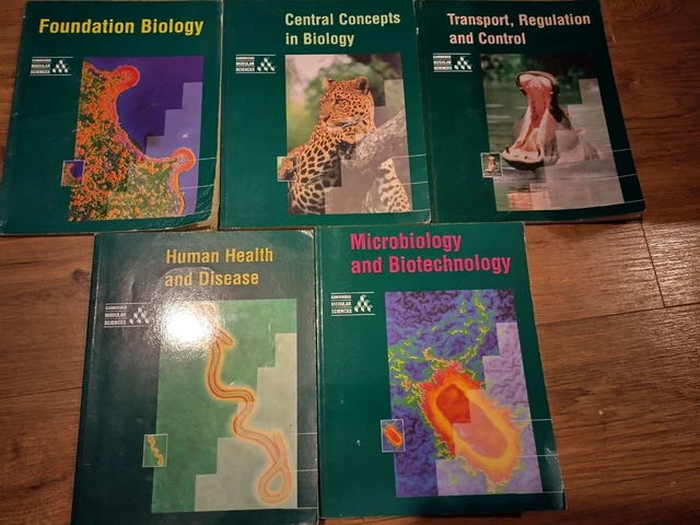 Text Books Or Module 5 BIOLOGY ALEVEL Module Textbooks Cambridge Modular Science £3.99 ...