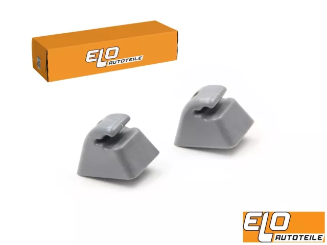 2x ORIGINAL ELO SONNENBLENDEN HALTERUNG CLIP BEFESTIGUNG HALTER BÜGEL 1438336