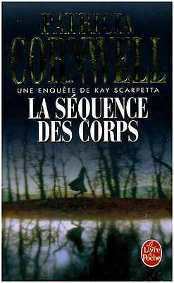 Livre Poche la séquence des corps  Patricia Cornwell book