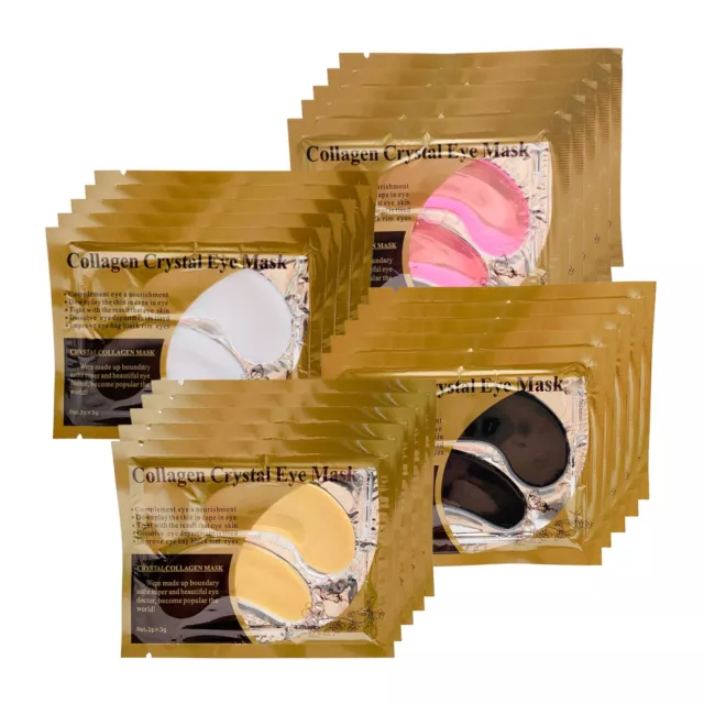 Crystal Collagen Gold Augenpads Anti Aging Anti-Falten Feuchtigkeitsmaske