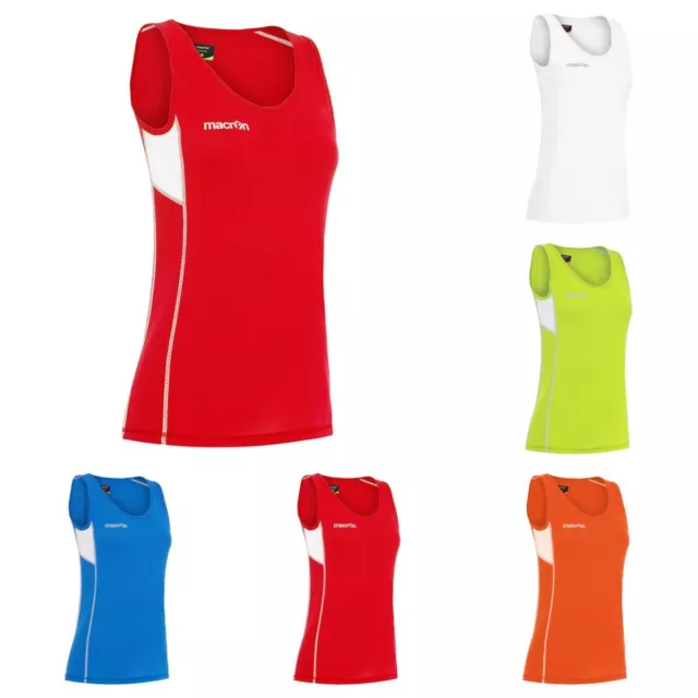 MAILLOT RUNNING JOGGING ATHLETISME FEMME SANDY - MACRON - Tailles de XS à 2XL