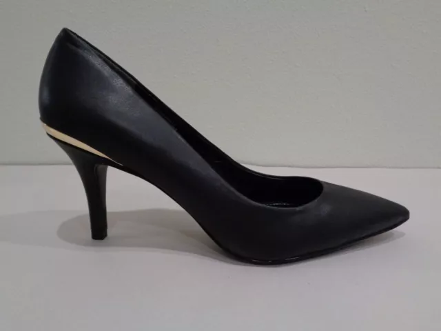 Boutique 9 Size 10 M MIRABELLE Black Leather Pumps Heels New Womens Shoes 2