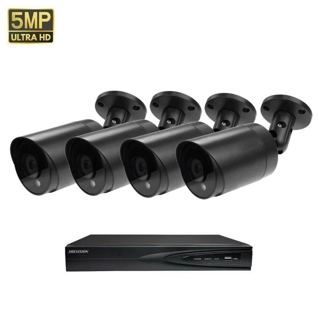 Caméra Bullet HIKVISION 5MP VAI2055HKB + Kit Enregistreur Hikvision 7604NI