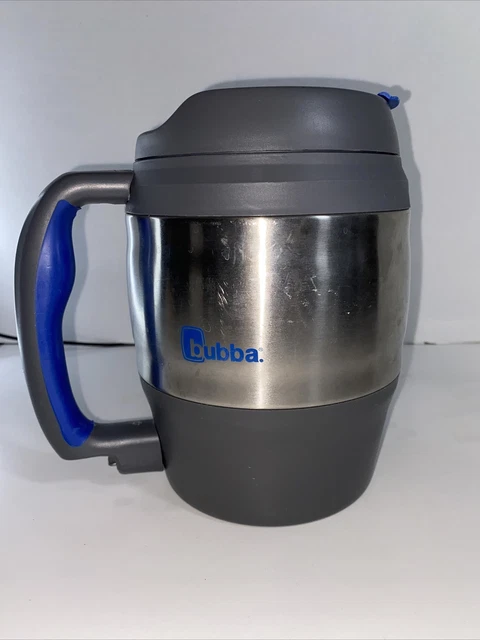 BUBBA Classic Insulated Mug 52oz Travel Coffee Gray/Chrome Keg And Keg Lot READ 2