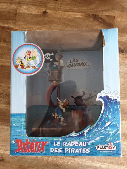 Scène plastoy Astérix Le Bain De Pied Atlas État Neuf