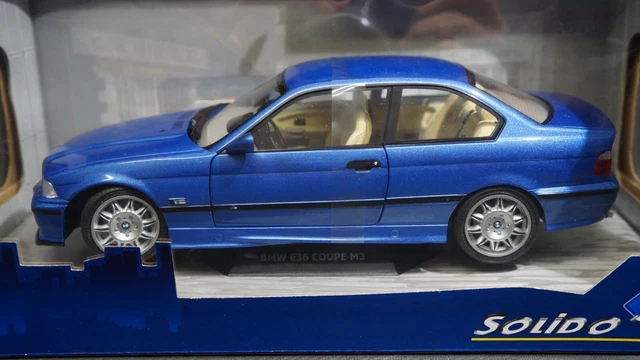 Miniature 1/18 die cast Solido Bmw E36 Coupe M3, 1803901