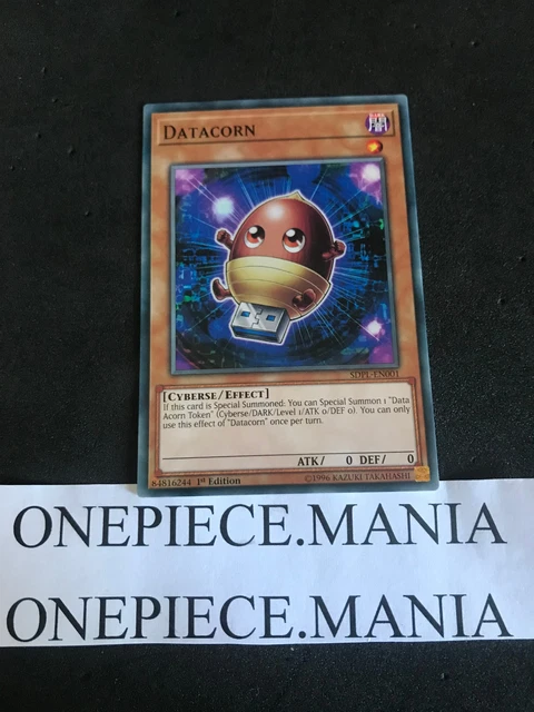 Yu-Gi-Oh! Carta Datacorn SDPL-EN001 Común | 1ª Edición | Structure Deck Powercode Link
