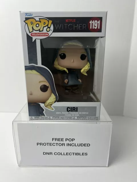 Funko Pop! Television Netflix The Witcher #1191 Ciri Vinyl Figure W/Protector