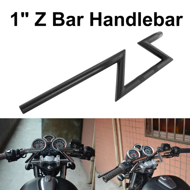 1" Drag Z Bar Handlebar For Yamaha V-Star XVS 1100 1300 650 950 Custom Classic 2