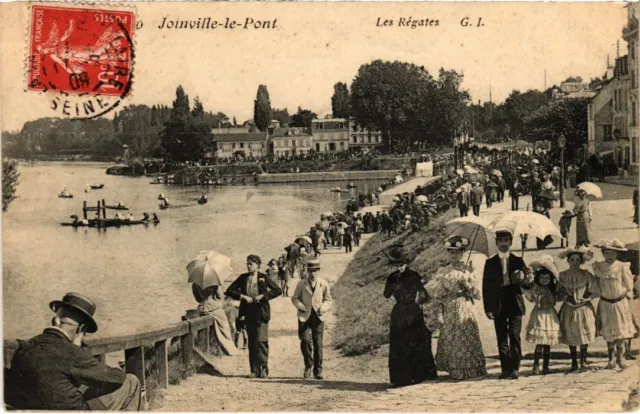 CPA AK Joinville le Pont Les Regates FRANCE (1283414)
