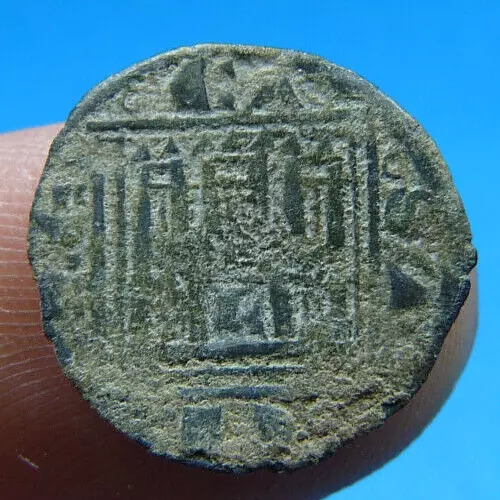 Rare Medieval Spanish Knights Templar Coin European Crusader 11Th Antique