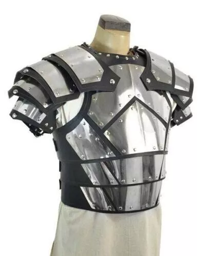 Leather LARP Centurion Body Armor Medieval Chest Armor Cosplay Costume Armor
