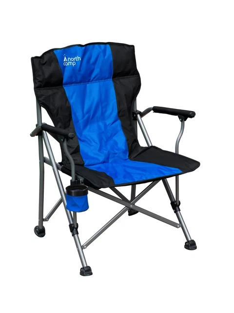 NEU NORTHCAMP NORTH Camp Deluxe Stuhl Klappstuhl Campingstuhl bis 120Kg  Blau NEU EUR 45,00 - PicClick DE