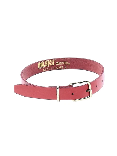 Assorted Brands Girls Red Leather Belt 2