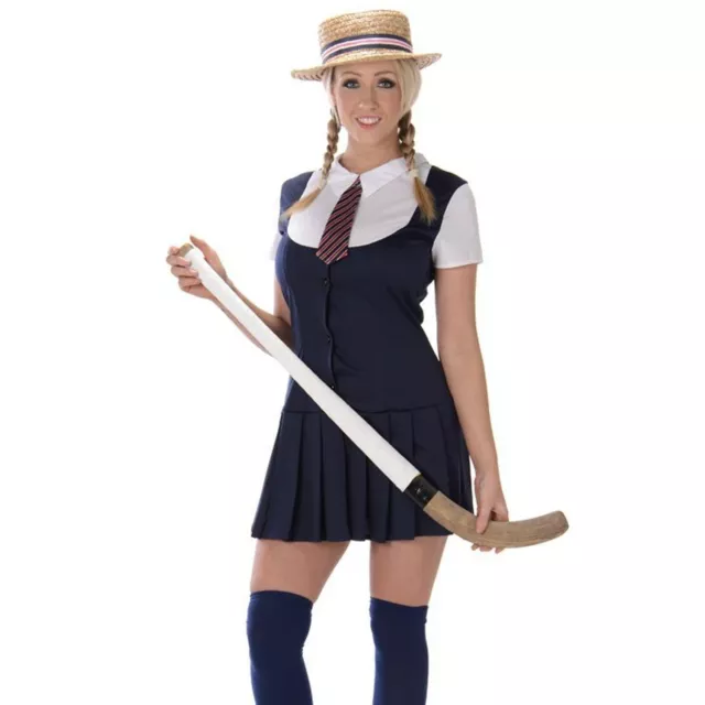 Ladies Sexy School Girl Costume St Trinians Hen Party Fancy Dress Outfit