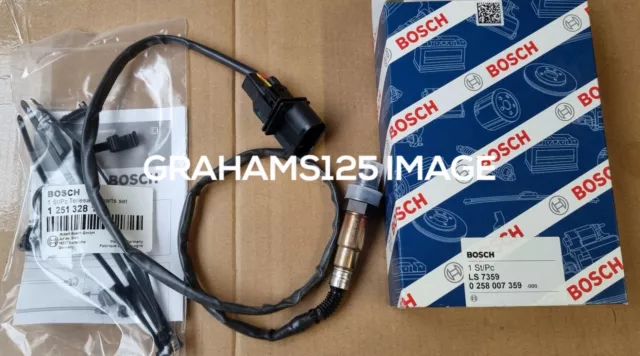 Lambda Sensor Pre Cat Fits Audi Vw Reg Required Bosch 0258007359