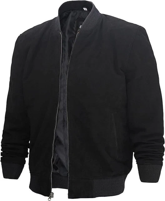 Pantalon En Cuir De Mouton Doux Pour Homme - Noir - Taille Sur Mesure 28 à 42 - Neuf