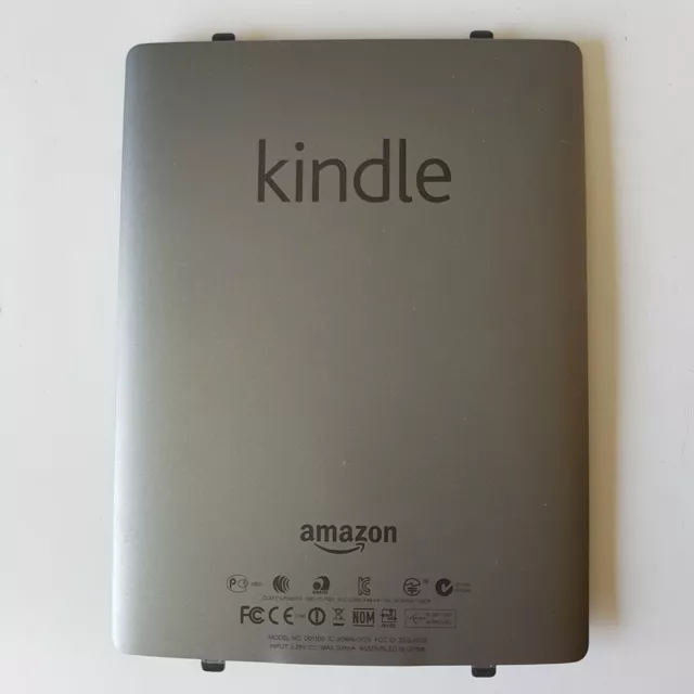 Amazon Kindle 4th Generation Model D01100 Back Cover Grey or Black