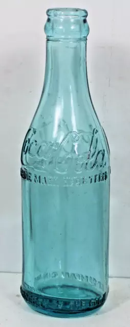 Coca Cola Blue Straight Side Bottle Canada Property Of The Coca Cola Company