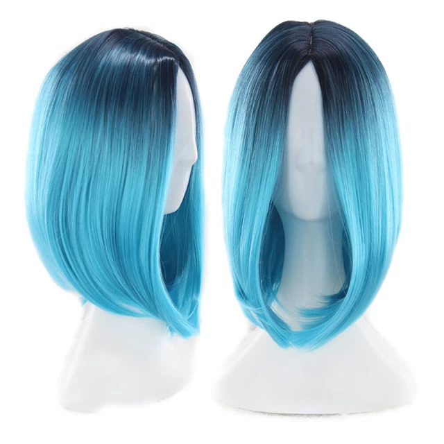 Miss Cosplay Hair Accessories Synthetic Straight Wigs Black Women