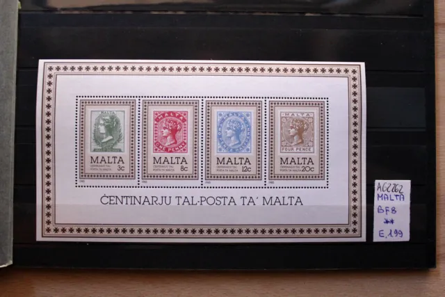 Stamps Francobolli Malta Nuovi Mnh ** N. Bf8 (A62262)