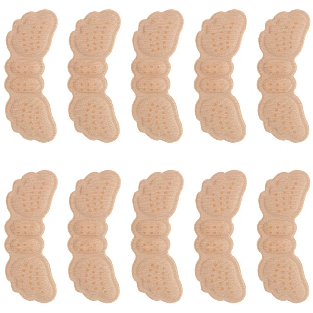 5 Pairs Heel Grips Liner Heel Stickers Shoe Pads High Heels Protector