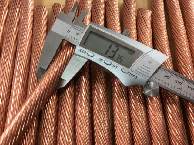 10 Pounds Clean please read ships 6/5/23 Stranded Scrap Bare Copper Wire.