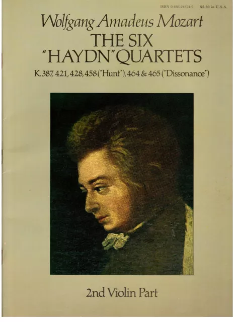 Mozart: 6 Quatuors à Cordes Dédié A Haydn K.387, 421, 428, 458, 464, 465 - 2°