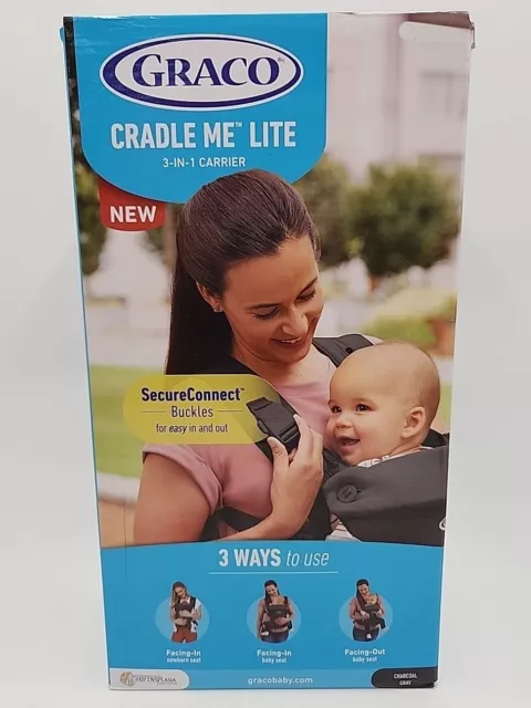 NEW Graco Cradle Me Lite 3-in-1 Baby Infant Carrier - Oatmeal Fashion