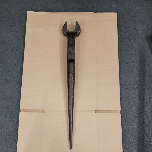 American Bridge Offset Spud Wrench Steel AB Co 16.5in 1-1/4 USA Ironworker Tool