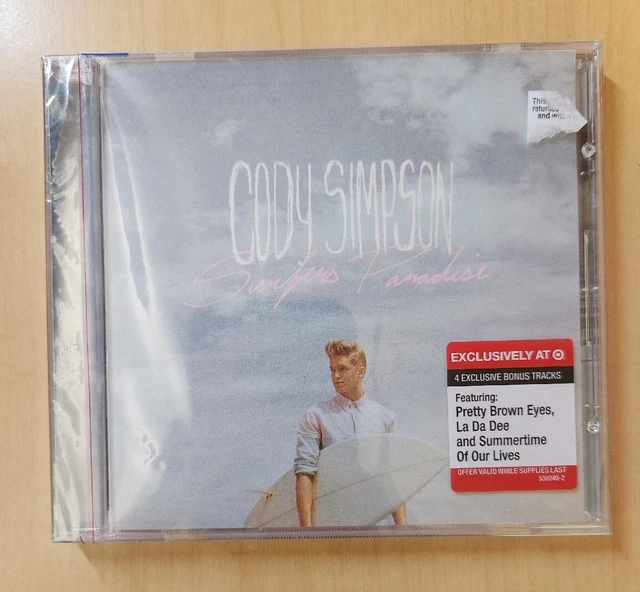 CODY SIMPSON Surfers Paradise *Target Exclusive* (CD, 2013) Brand New